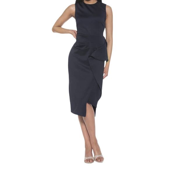Alexia Admor dress Valeri navy blue X-Small XS - Picture 1 of 5